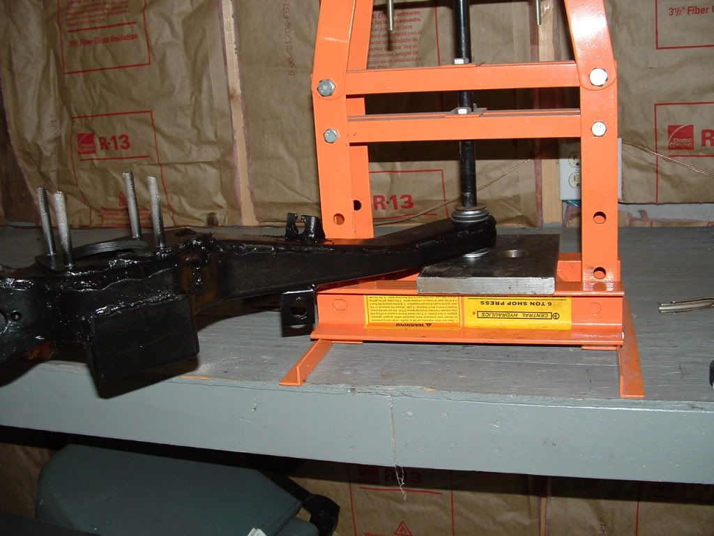 replacing control arm bushings CorvetteForum Chevrolet Corvette